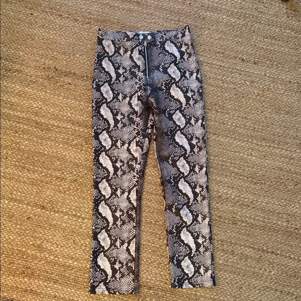 Urban Outfitters snake print pants
